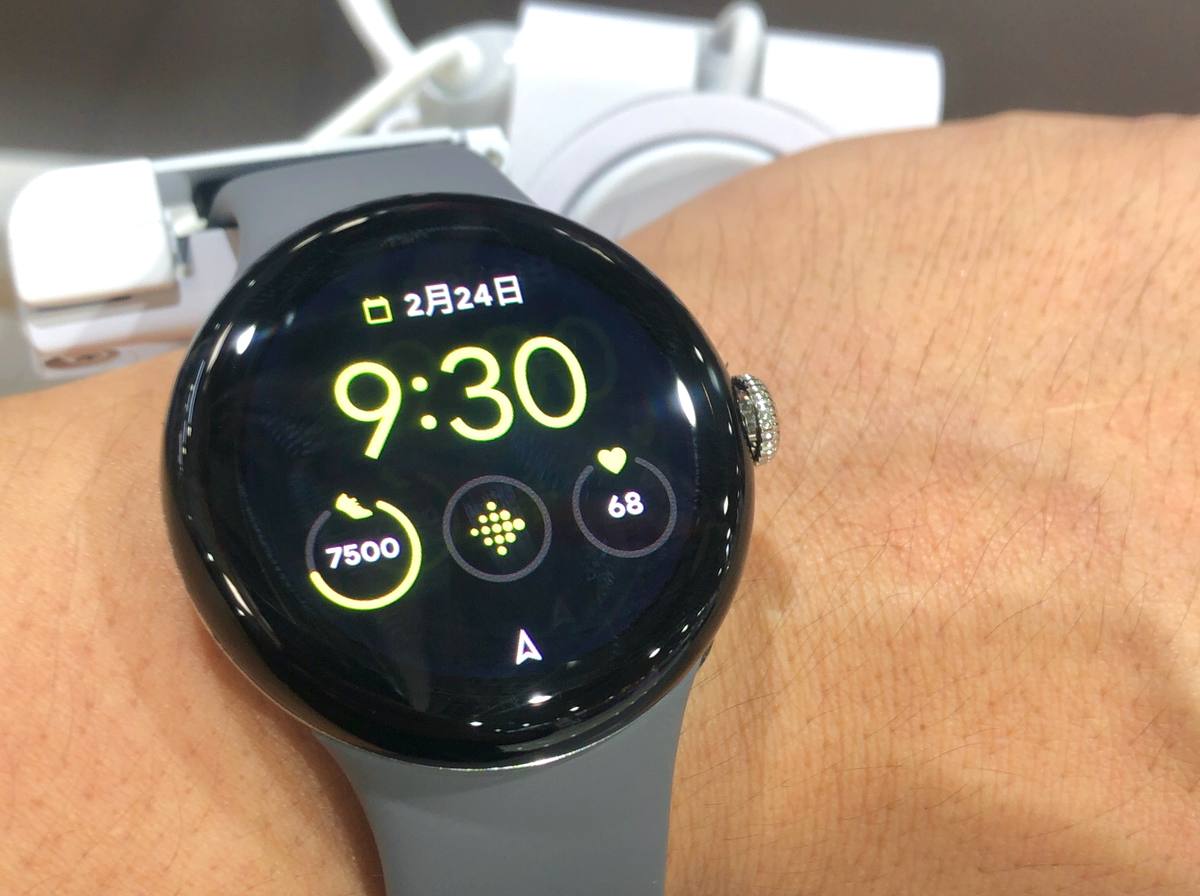 Chytré hodinky Google Pixel Watch