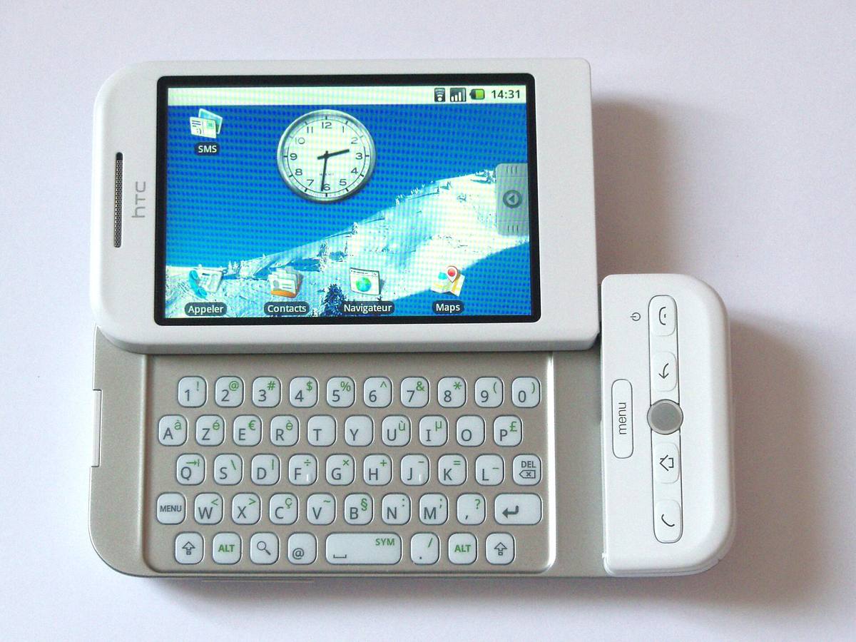 HTC Dream, první telefon s Androidem